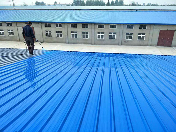 林州 彩钢瓦喷漆翻新工业厂房、仓库